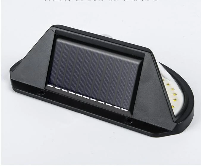 IP65 Best Outdoor Backyard Garden Stair Solar Powered 4 Sides Lighting Wall Lamp 100LED Motion Sensor Led Solar Light