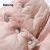 Import Irregular vertical stripe shell Ladies&#x27;  detachable collar scarf puffer padding Jacket from China