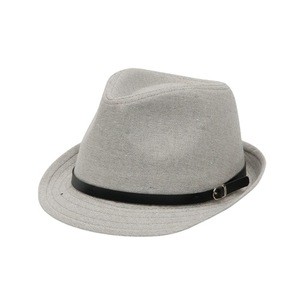 JAKIJAYI Brand China Factory Beach Men&#39;s Straw Hat Summer Paper Straw Hat Polyester Cotton Fedora Hat