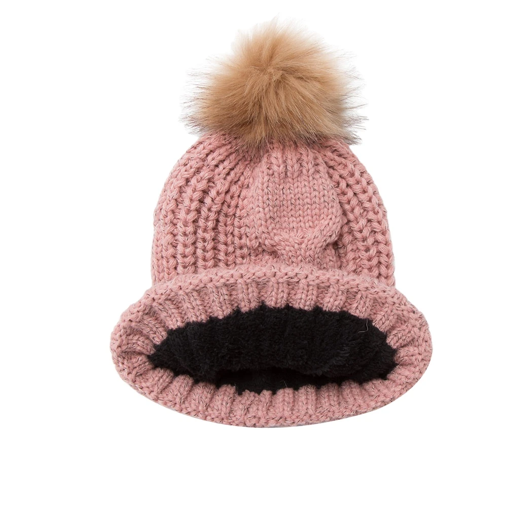 JAKIJAYI high quality custom design welcomed ladies winter knitted hat