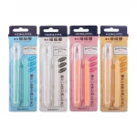 japan stationery   KOKUYO  4Pcs color mixed  color eraser retractable refill  replaceable eraser