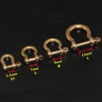 Japanese Style Pure Copper Horseshoe Buckle