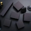 Jewellery Packaging Box Black Kraft Paper Ring Stud Earrings Bracelet Necklace Jewelry Box  Wholesale
