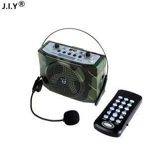 J.I.Y ultrasonic remote control bird hunting mp3 player hunting bird caller amplifier