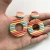 Import JUHU 2021 colorful handmade rainbow clay womens earrings fashion geometric jewelry custom wholesale polymer clay earrings from China