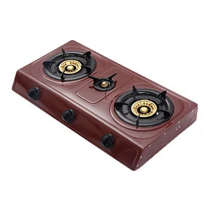 JX-7003B Best Quality Portable Table Top Light Weight Automatic Ignition Double Burner Camping Butane Gas Stove ,Gas Hobs