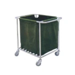 K-B118 Medical Dirty linen trolley Hospital laundry baskets trolley