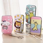 K2404 Professional Finger Nail Care Cartoon Design Japanese Manicure Kit 7PCS / SET For Kids