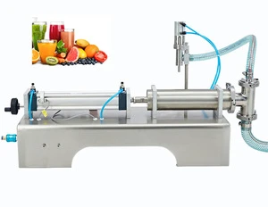 KA PACKING Semi automatic liquid fruit beverage juice bottle filling machine