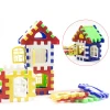 Kids educational building house block diy puzzle toy enlighten brick toys