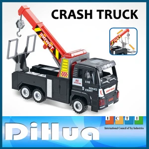 Kids Friction Power Inertia Toy Car Crash Truck