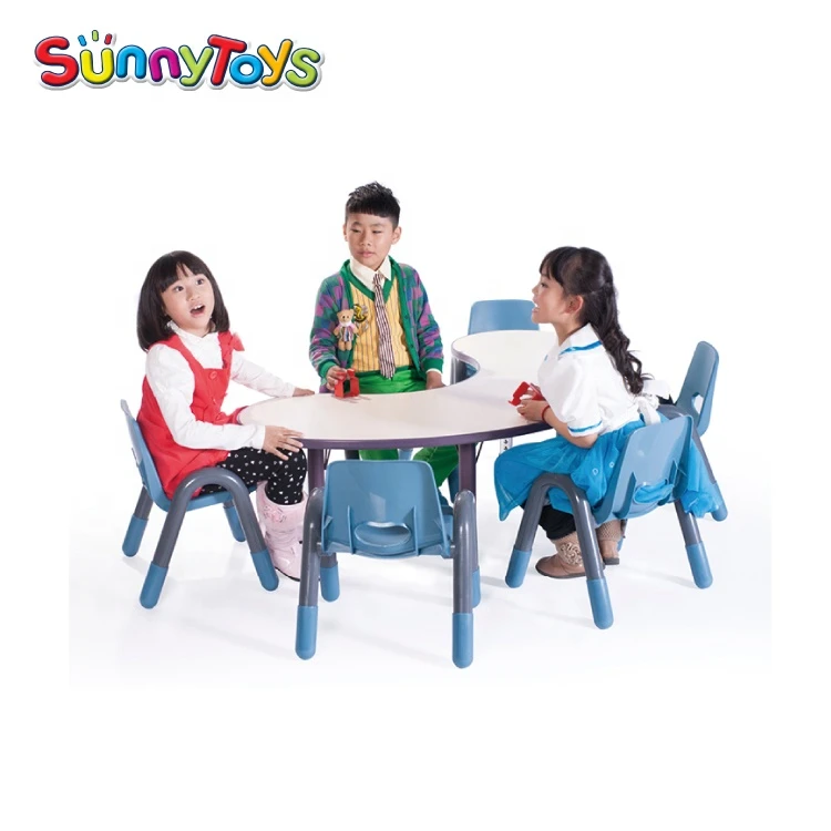Kids table and chair daycare child study tables and chairs