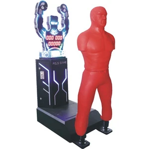King of Boxing ultimate big arcade punching game machine with dynamometry and voice broadcast