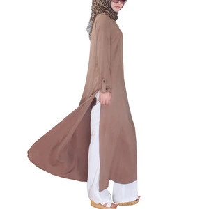 KJ new designs long fashionable muslim wholesale dubai abaya designs 2017 for women with factory price