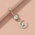 Import KRKC Wholesale titanium surgical steel sexy Navel Piercing women belly button rings body piercing jewelry set from China