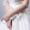 L4130A New fashion and beautiful elbow length wedding bridal gloves for women