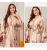 Import Ladies silk nightgown spring and summer  silk bathrobe oversize home service pajamas from China