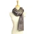 lady and women 100% silk feeling polyester yarn winter scarf and shawl