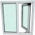 Import large aluminium unbreakable window adjustable sliding tempered glass windows from China