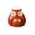 Import large and Small combination set Colorful glazed water Ceramic Owl Decoration home decoration from China