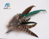 Large Pheasant feather Peacock feather mount trimming for millinery fascinator Wool felt hat decoration