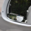Latest Product Safely Adjustable Frameless Wide Angle Auxiliary Blind Spot Mirror Car Rearview Mirror