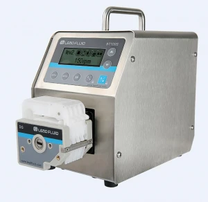 Lead Fluid Brands High Efficiency Stainless Steel Shell Peristaltic Pump for Glass Reactor