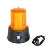 LED maintenance magnetic base amber emergency light rechargeable beacon