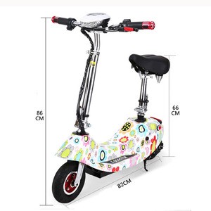 Lightese 2 Wheels Aluminum adult scooter adult kick scooter, folding electric scooter for travel
