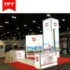 Lightweight Aluminum Alloy Free Standing Double Sided Backlit Expo Booth Stand Ideas For Trade Shows