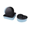 Lovely Carbon Steel Cake Bakeware Pan Set With Buckle