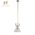 Import Low Price Hotel Style Retro Energy Saving Copper Glass LED Chandelier Pendant Lamp from China