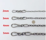 Low price stainless steel chain for dog harness