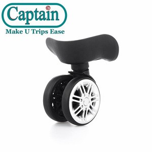 Luggage Spare Parts Rubber Wheels 360 Degree Caster Spinner Durable Luggage Wheels Parts