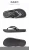 Import LUOFU 2021 pvc men shoes flip-flops outdoor and indoor bathroom anti-slip slipper customized shoes footwear sandals from China