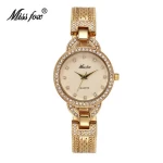 Luxury Brand MISS FOX  2119 Fashionable Women Quartz Watches Japanese Movement Female Ladies Jewelry Dress Watch