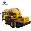 LXJB350 3.5m3 capacity self loading cement concrete mixer truck