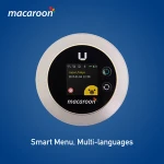 Macaroon 150Mbps Pocket 4G LTE Wireless WiFi Device Black Portable Mobile Wifi Hotspot Networking Equipment with Powerbank