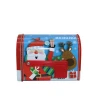 Mailbox shape gift tin box for children with a red flag Christmas Decorative Mailbox can Gifts Biscuit Cake Tins Box