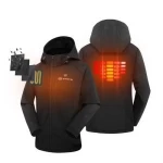 Man & Women Heated Clothing with Rechargeable Battery for winter sport