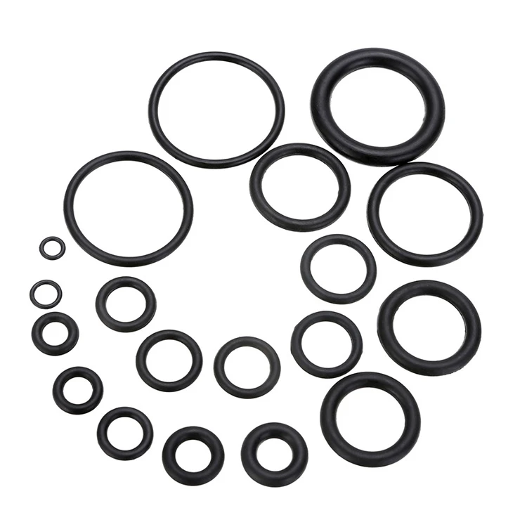 Manufacturer produce rubber o sealing ring standard silicone black rubber oring