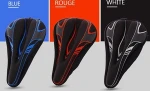manufacturer wholesale customized bicycle 3D silicone cushion mountain bike cushion cover bicycle silicone sponge saddle cover