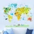Import Map Wall Stickers Decal For Home Furnishing Kids Room Decoration from China