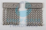 Masonic Apron Silver Fringes