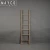 Import Mayco White Painted Lofts Decorative Modern Wooden Ladder for Home Decor from China