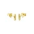 Import Mcllroy silver jewelry 925 sterling hammer shape square 925 silver earrings fine jewelry from China