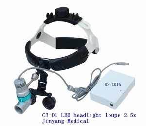medical dental led head light lamp magnifier