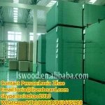 Melamine , Raw waterproof mdf board / fibreboard / GREEN MDF BOARD