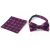Import Mens Colorful Check Plaid Jacquard Self Tie Bowties and Pocket Square Set Wedding Party from China