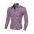 Import Mens Slim Fit Long Sleeve Plaid Cotton Business Casual Men Dress Shirt from China